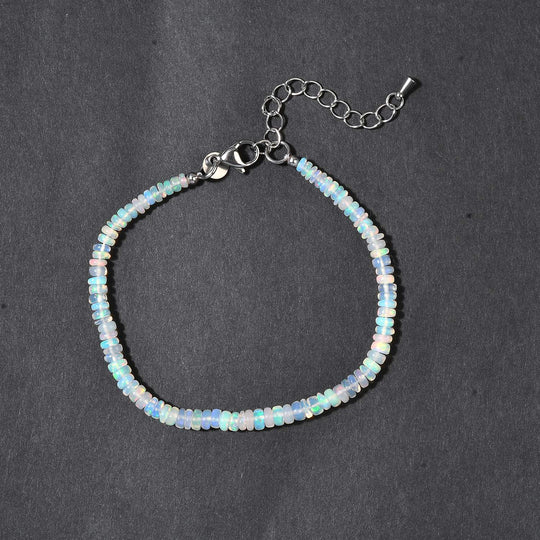 8722101
EVER TRUE Natürlicher, äthiopischer Welo Opal Armband ca. 19 cm + 5 cm  316L Edelstahl ca. 18,00 ct.