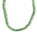 EVER TRUE Grüner Aventurin Halskette ca. 50 cm 316L Edelstahl ca. 120.00 ct
