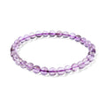 Flexibles Rose de France Amethyst Armband (17.5-19cm) - 65 ct.