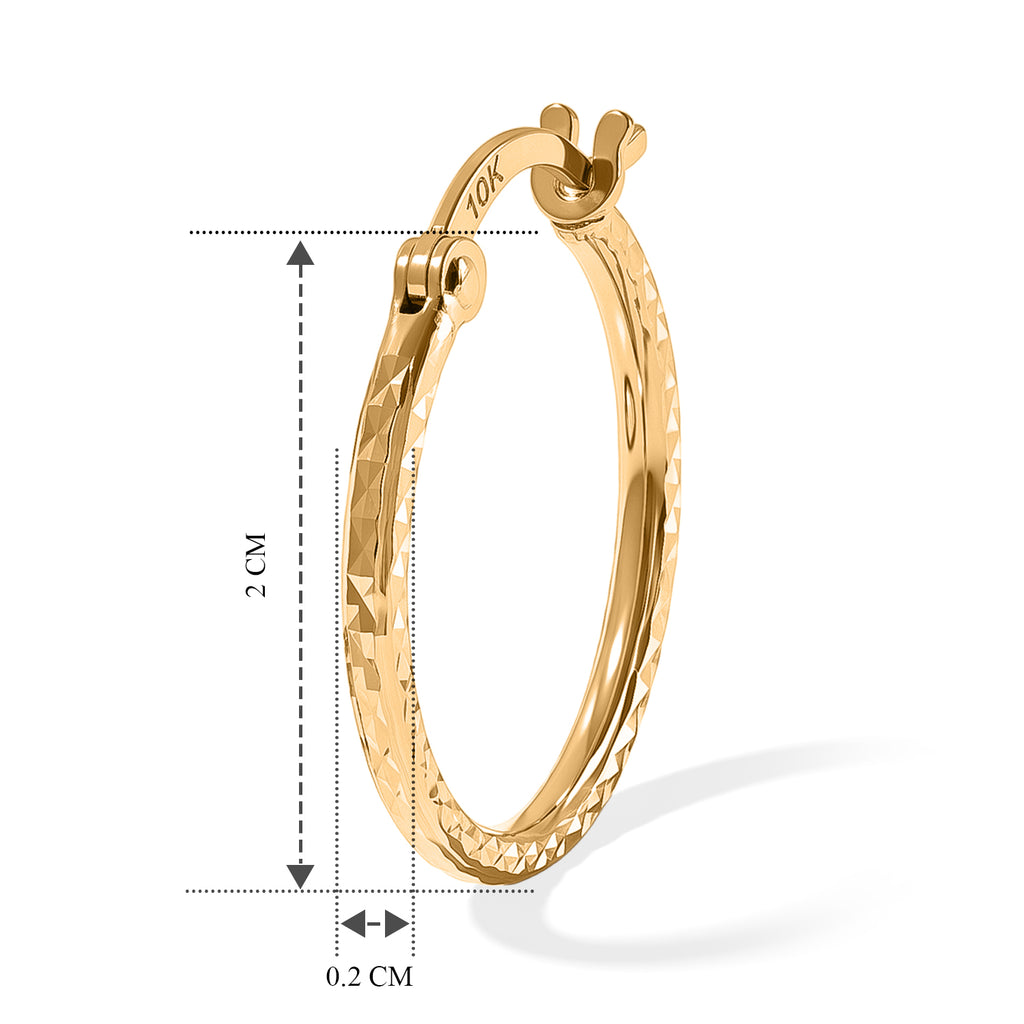 417 Gold Ohrringe (8-13 Werktage Lieferzeit) ca. 0,87g