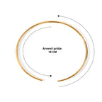 417 Gold Armreif (10-15 Werktage Lieferzeit) ca. 18.5 cm ca. 2,14g