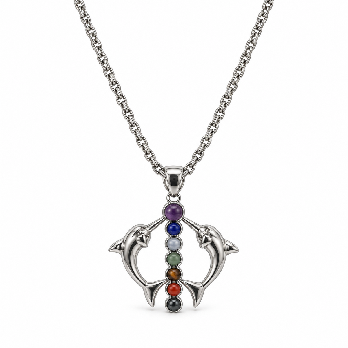 Mehrfarbig Edelsteine Anhänger Reine Legierung ca. 3.10 ct