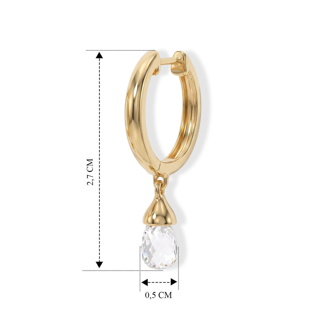 750 Gelbgold vermeil