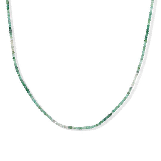 Mehrfarbiger Saphir Halskette ca. 45 cm 316L Edelstahl ca.  23.50 ct