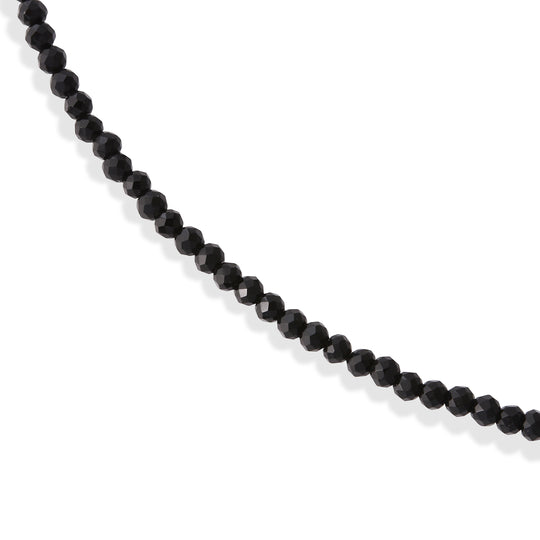 EVER TRUE Goldener Glasachat Halskette ca. 45 cm 316L Edelstahl ca. 25.00 ct