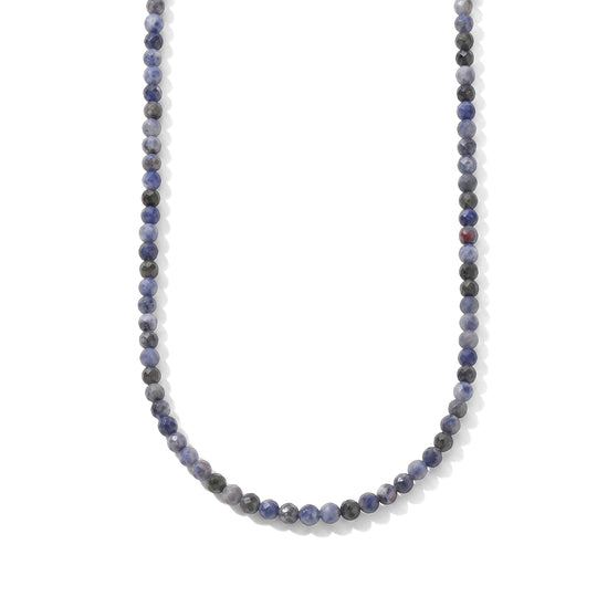 EVER TRUE Goldener Glasachat Halskette ca. 45 cm 316L Edelstahl ca. 25.00 ct