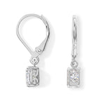 D'Joy Moissanit Ohrringe 925 Silber Rhodiniert ca. 1,30 ct.