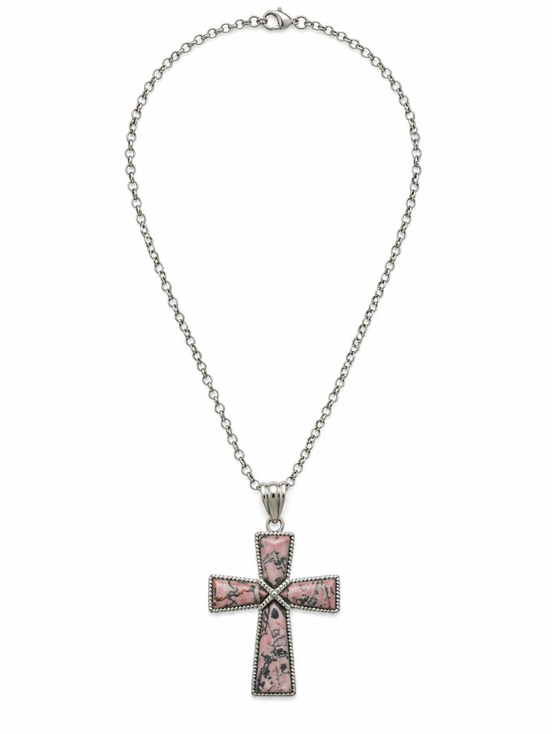 Roter Spitze-Achat Anhänger Reine Legierung ca. 5.48 ct