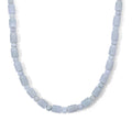 D'Joy EXTREM SELTEN Weiße Jade Halskette ca. 50 cm 925 Silber Rhodiniert ca. 430.00 ct