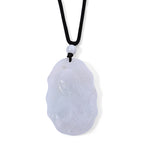 Flexible weiße Jade 76cm Halskette - 80 ct.