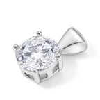 D'Joy Moissanit Anhänger 925 Silber Rhodiniert ca. 3,60 ct.