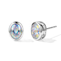 D'Joy Merkur mystischer Topas Ohrringe 925 Silber Platiniert ca. 1.30 ct