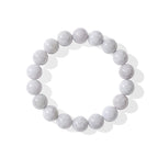 EXTREM SELTEN AAA Weiße Jade Armband 18 cm ca. 240.00 ct