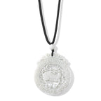Flexible weiße Jade 76cm Halskette - 105 ct.