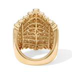 750 Gelbgold vermeil