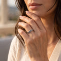 EVER TRUE London Blau Topas Ring Reine Bronze (Größe 17.00) ca. 0,71 ct