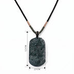 Moosachat Phönix Halskette Flexibles cm ca. 65.00 ct