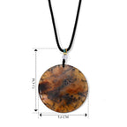 Moosachat Halskette Flexibles cm ca. 115.00 ct (4-5 Werktage Lieferzeit) 115.00 ct