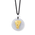 EXTREM SELTEN Natürliche Weiße Jadeit Jade Halskette ca. Flexibles cm 999 Gold ca. 38.00 ct