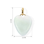 EXTREM SELTEN Natürliche Weiße Jadeit Jade Ohrringe 925 Silber Vergoldet ca. 45.00 ct
