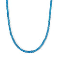 D'Joy AAA Neon Apatit Halskette ca. 45 cm 925 Silber Rhodiniert (08-10 Werktage Lieferzeit) ca. 48,00 ct.