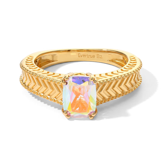 EVER TRUE Merkur mystischer Topas Ring Reine Bronze (Größe 20.00) ca. 1,73 ct