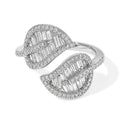 LUXURIANT DIAMOND - Lab Grown Diamant SI-GH Ring 925 Silber Rhodiniert (Größe 18.00) ca. 1.50 ct