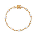 EVER TRUE AA Natürlicher, äthiopischer Welo Opal Armband ca. 19 cm Reine Bronze ca. 3,11 ct.