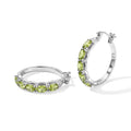 EVER TRUE Peridot Ohrringe 316L Edelstahl ca. 4,05 ct.
