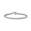 D'Joy Moissanit Armband ca. 18 cm 925 Silber Platiniert ca. 5,44 ct.