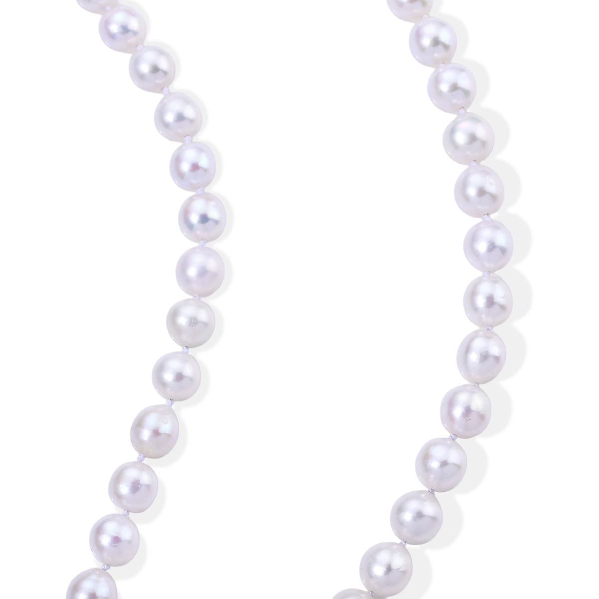 Zhu Ji Perle Halskette ca. 50 cm 316L Edelstahl
