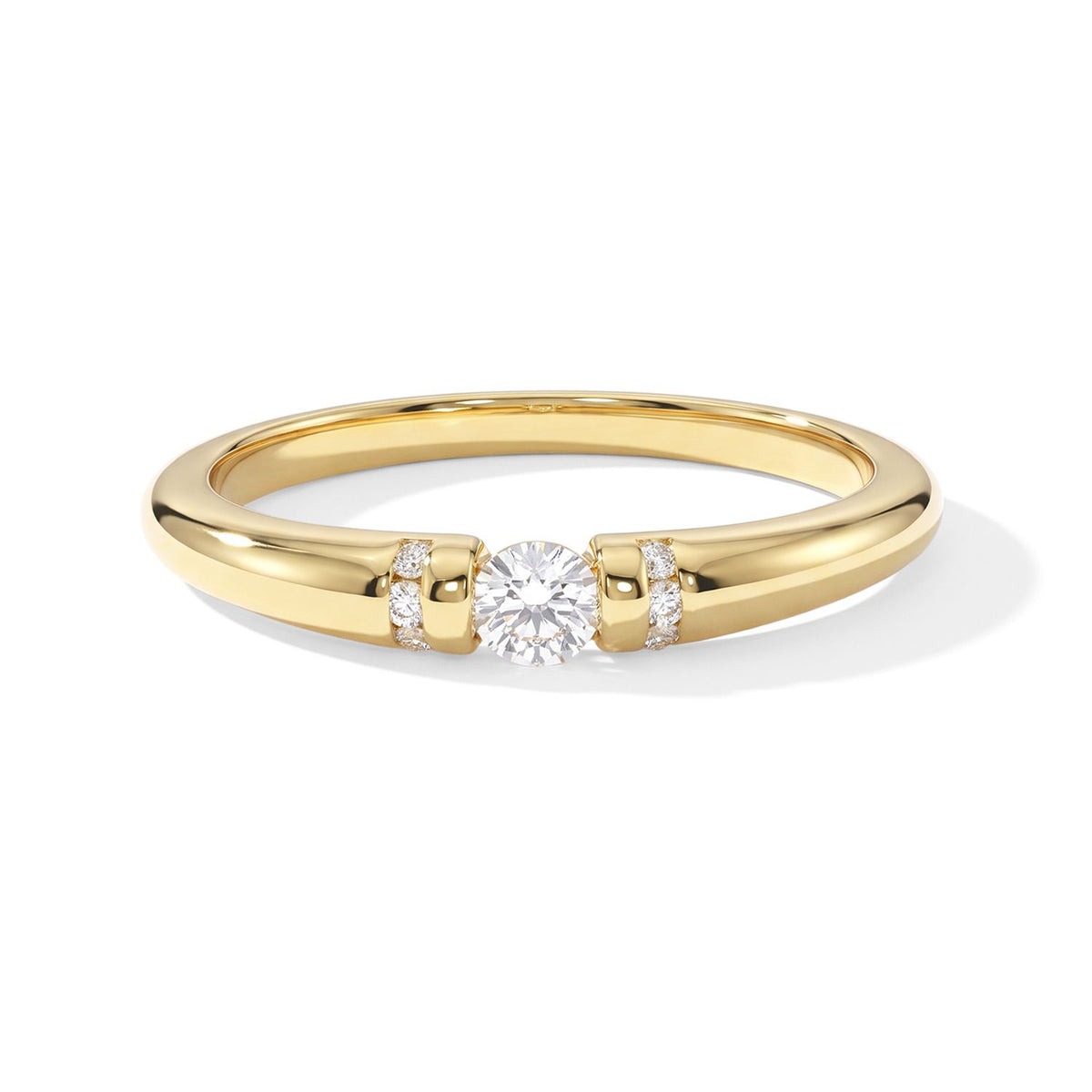 750 Gelbgold vermeil