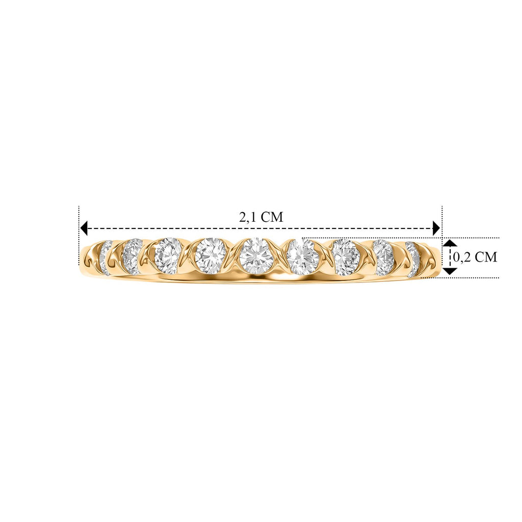 750 Gelbgold vermeil