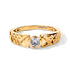 750 Gelbgold vermeil