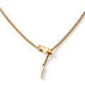 DESIGNER INSPIRIERT - 375 Gold Halskette ca. 56 cm ca. 5,48g
