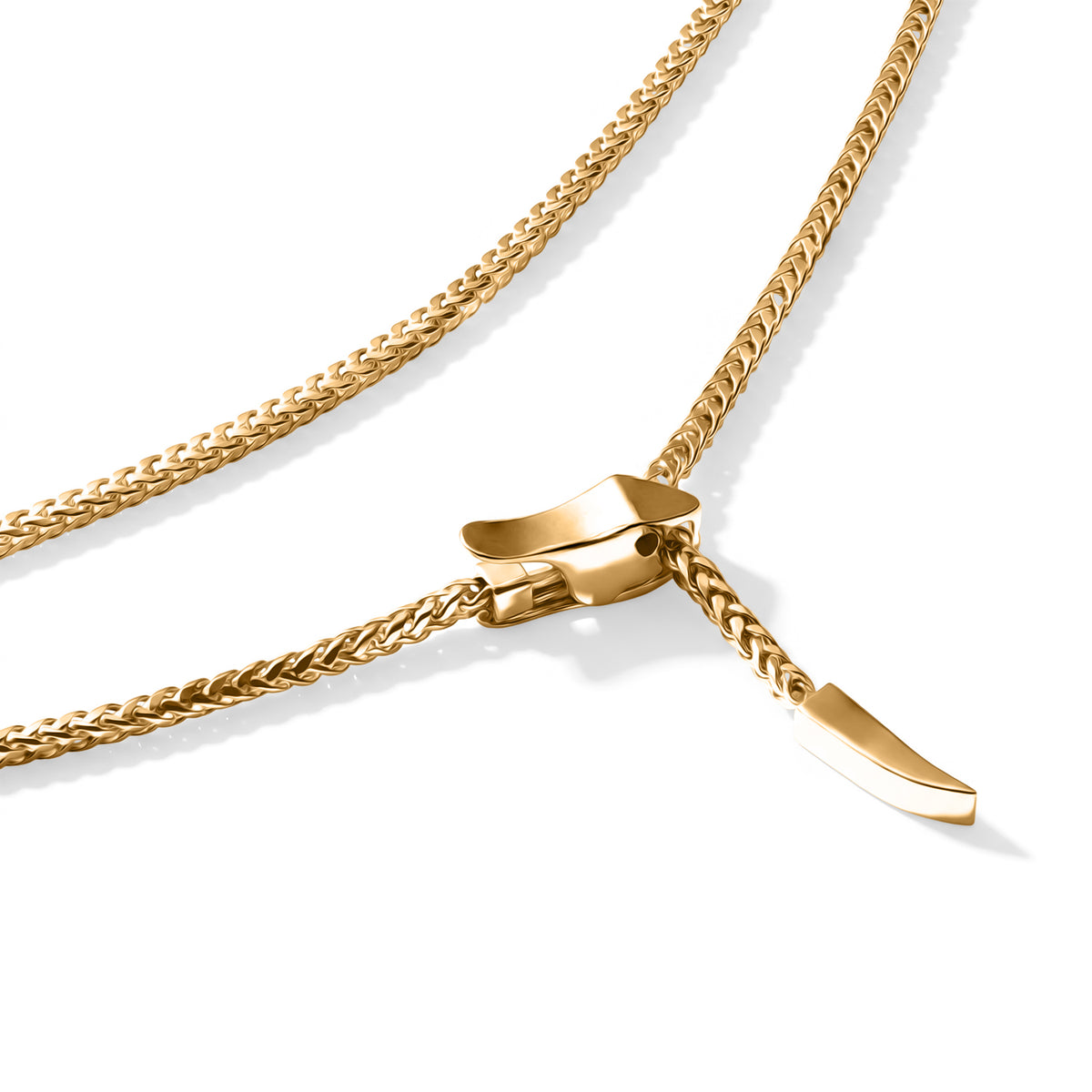 DESIGNER INSPIRIERT - 375 Gold Halskette ca. 56 cm ca. 5,48g