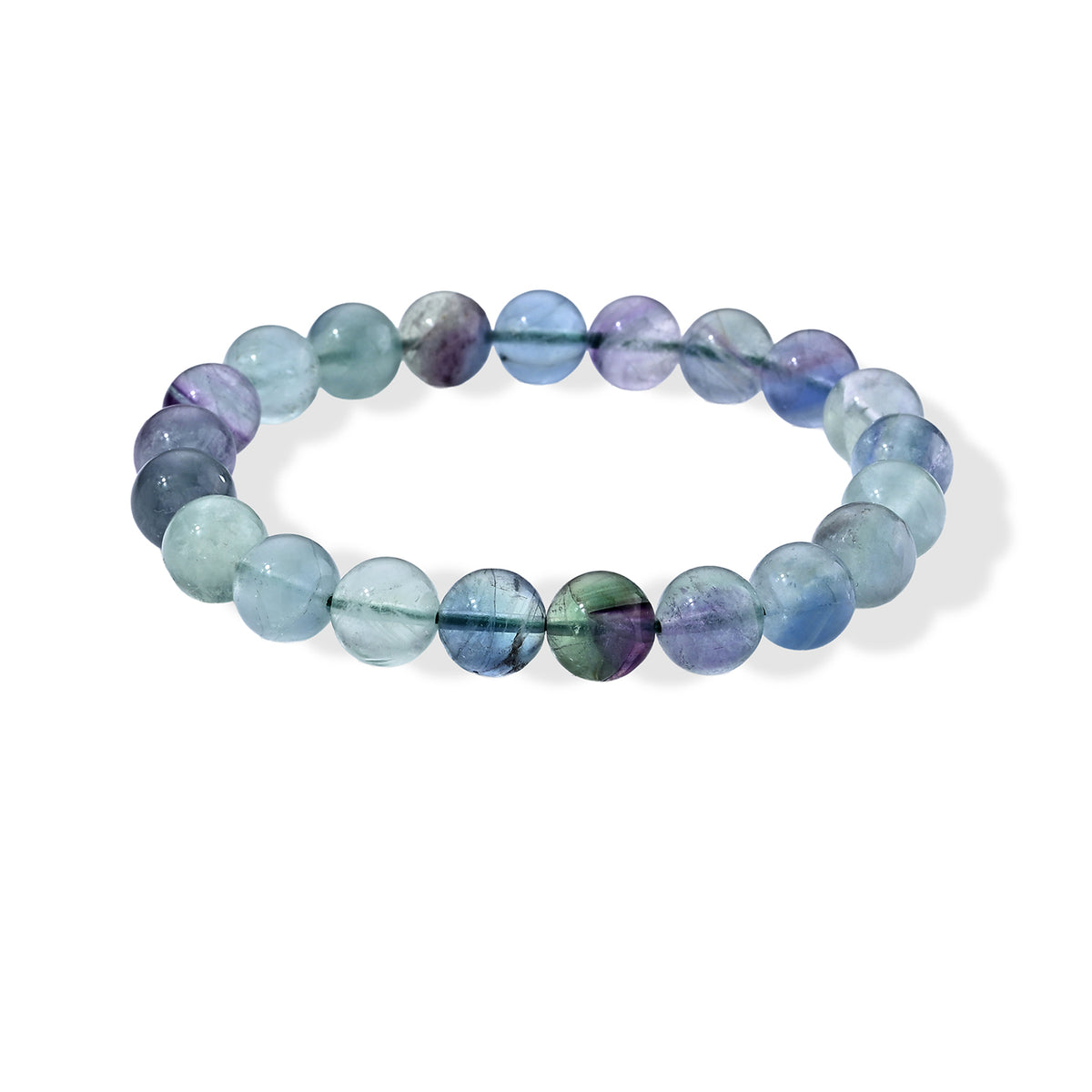 Mehrfarbiger Fluorit Armband 18 cm Adjustable ca.