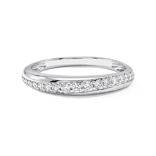 LUXURIANT DIAMOND - Lab Grown Diamant SGL zertifiziert SI-GH Ring 925 Silber 750 Gelbgold vermeil (Größe 18.00)  ca. 0.30 ct
