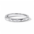 LUXURIANT DIAMOND - Lab Grown Diamant SGL zertifiziert SI-GH Ring 925 SGL zertifiziert SIlber Rhodiniert (Größe 21.00)     ca. 0,30 ct