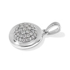 D'Joy Moissanit Anhänger 925 Silber Rhodiniert ca. 0,51 ct.