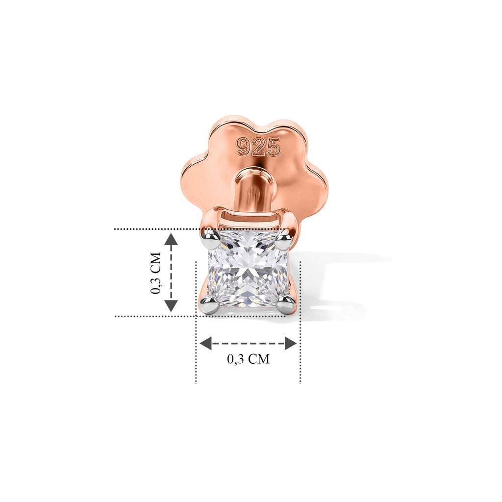 750 Roségold vermeil