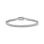 LUXURIANT DIAMOND - Lab Grown Diamant VS-EF Armband ca. 20 cm 925 Silber Rhodiniert ca. 8,00 ct.