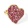 EVER TRUE Natürlicher Rhodolith Granat Ring Reine Bronze (Größe 17.00) ca. 5,16 ct