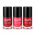 Sabrina 3er Set Nagellack in Hellrosa-Nuancen, je 12 ml