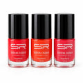 Sabrina 3er Set Nagellack in Dunkelrosa-Nuancen, je 12 ml