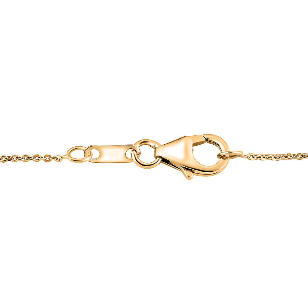 D'Joy afrikanischer Rubin, weißer Topas und Zirkon Ring und Anhänger mit 50cm Kette