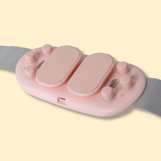 GLUMU Rosa Wärmegürtel mit Massagefunktion zur Linderung von Regelschmerzen