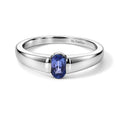 EVER TRUE Tansanit Ring Reine Bronze (Größe 17.00) (10-15 Werktage Lieferzeit) ca. 0,45 ct