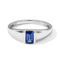 EVER TRUE Tansanit Ring Reine Bronze (Größe 17.00) (10-15 Werktage Lieferzeit) ca. 0,60 ct