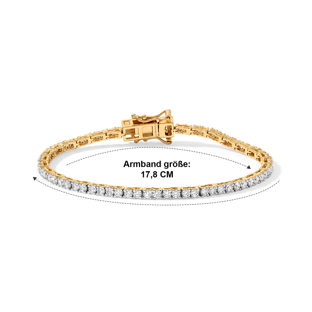 750 Gelbgold vermeil